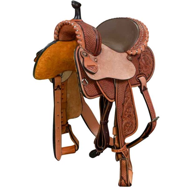 3 Barrel Classic Western Saddle